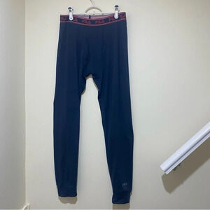 Men’s Fila Brand Navy and Red Warmth Winter Casual Legging Underwear NWOT Size L